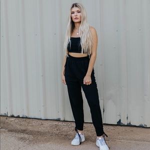 Kittenish Tapanga set, black, medium, BNWT